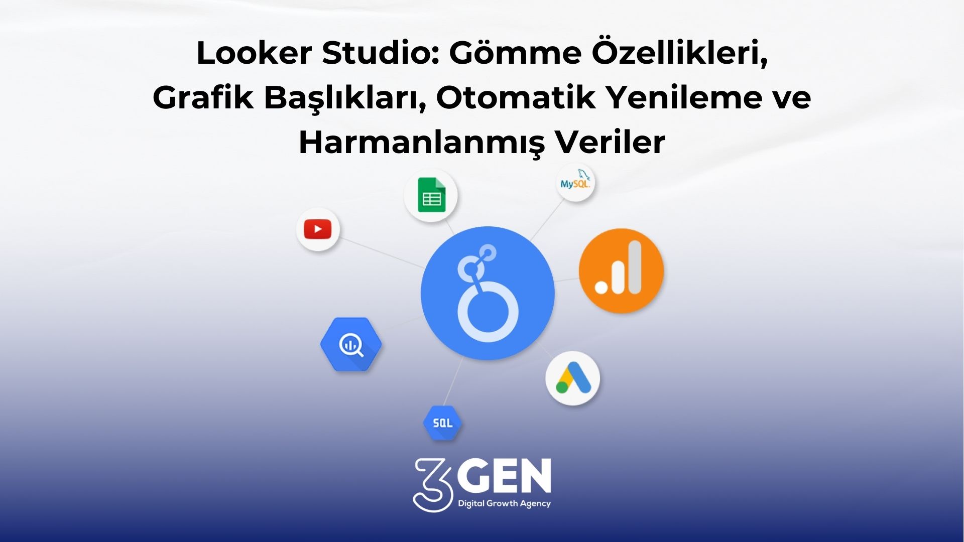 Looker Studio: Gömme Özellikleri, Grafik Başlıkları, Otomatik Yenileme ve Harmanlanmış Veriler